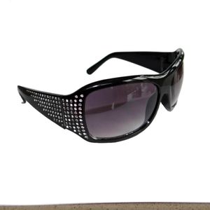 Women's Oversize  Rhinestone Sunglasses.